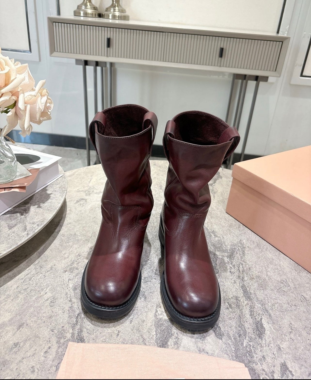 Leather Boots