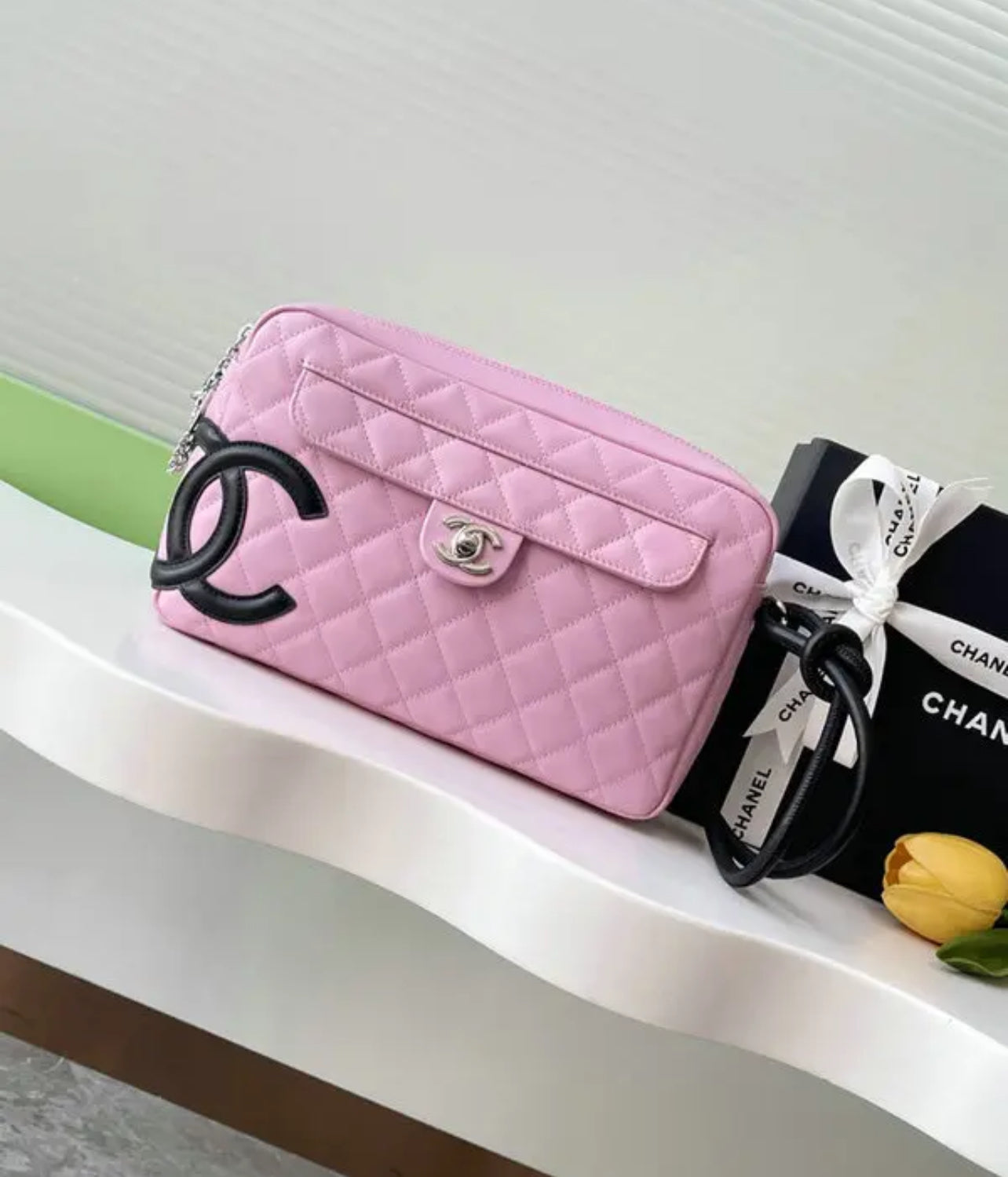 Lambskin Shoulder Bag