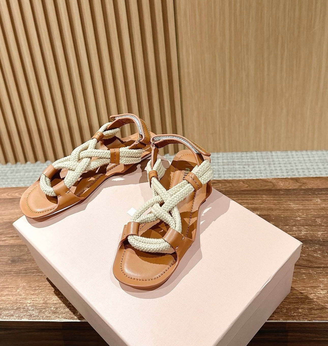 Cord Sandals