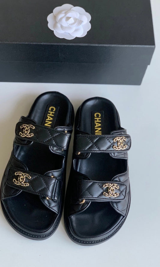 Black sandals