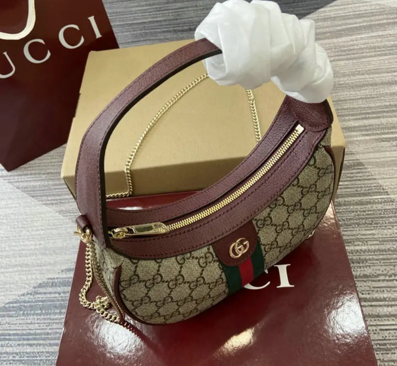 Ophidia Small Shoulder Bag