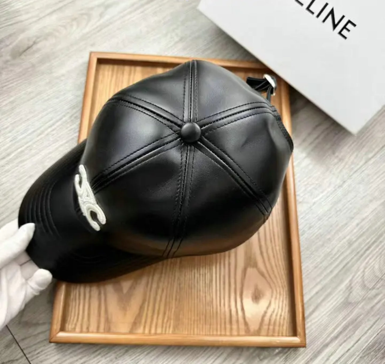 Leather Cap