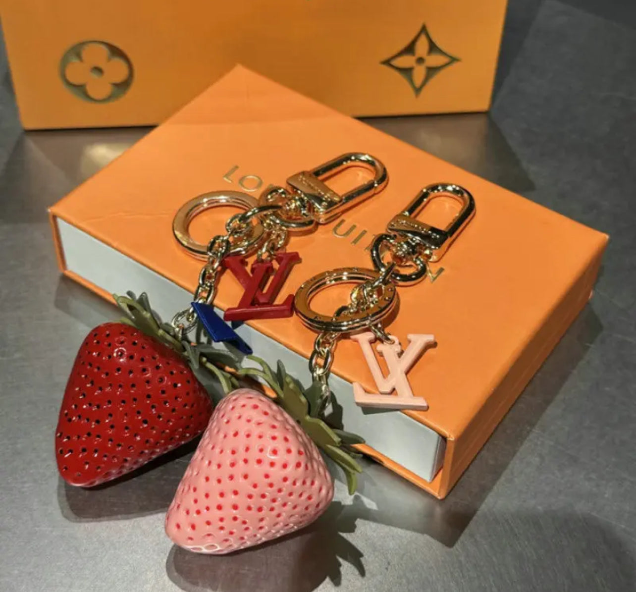 Strawberry Bag Charm/Keychain