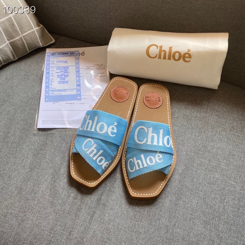 Baby blue sandals
