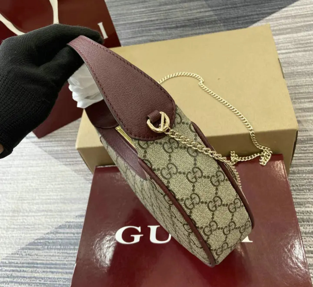 Ophidia Small Shoulder Bag