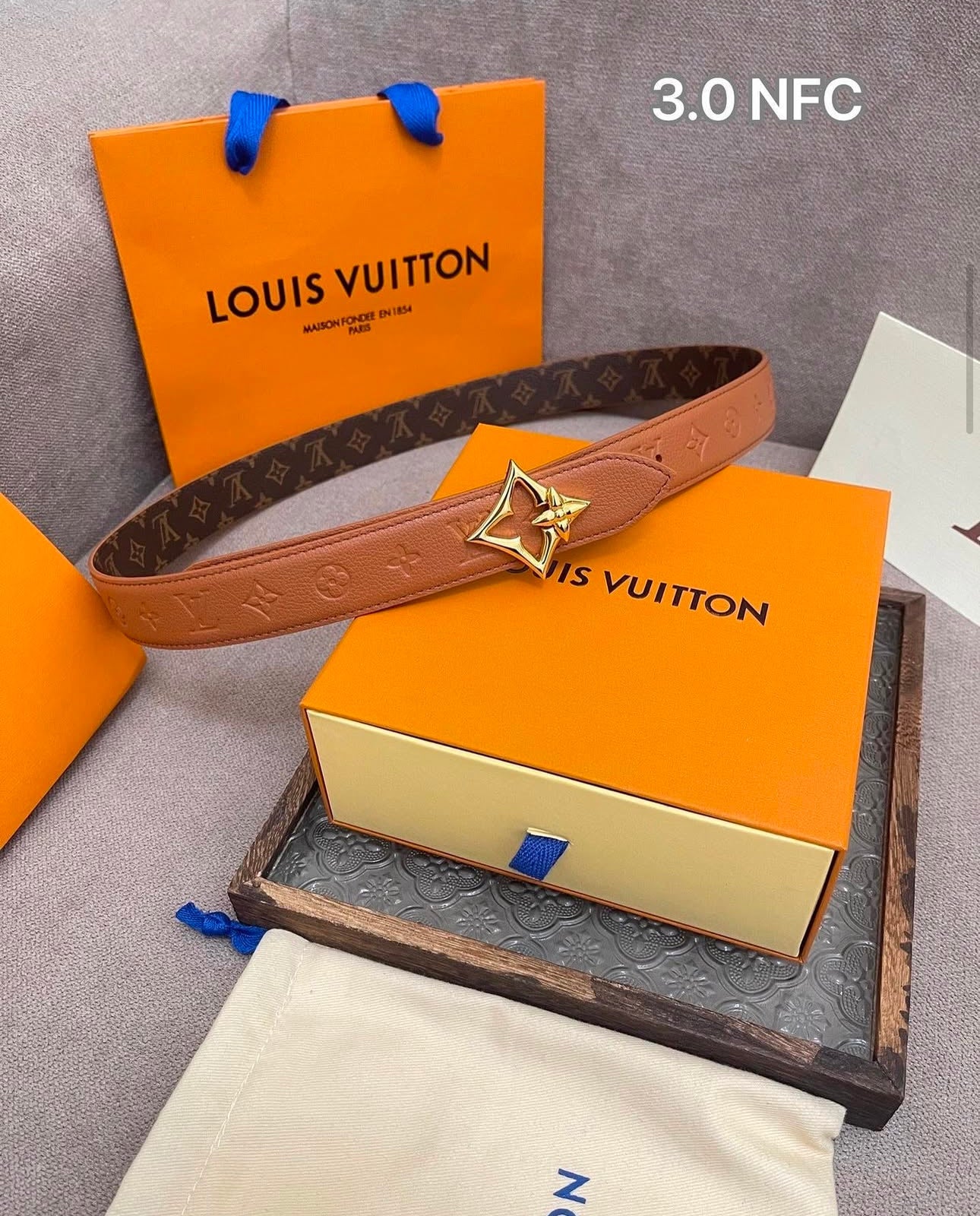 Monogram Belt