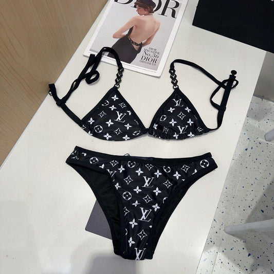 Black & white bikini