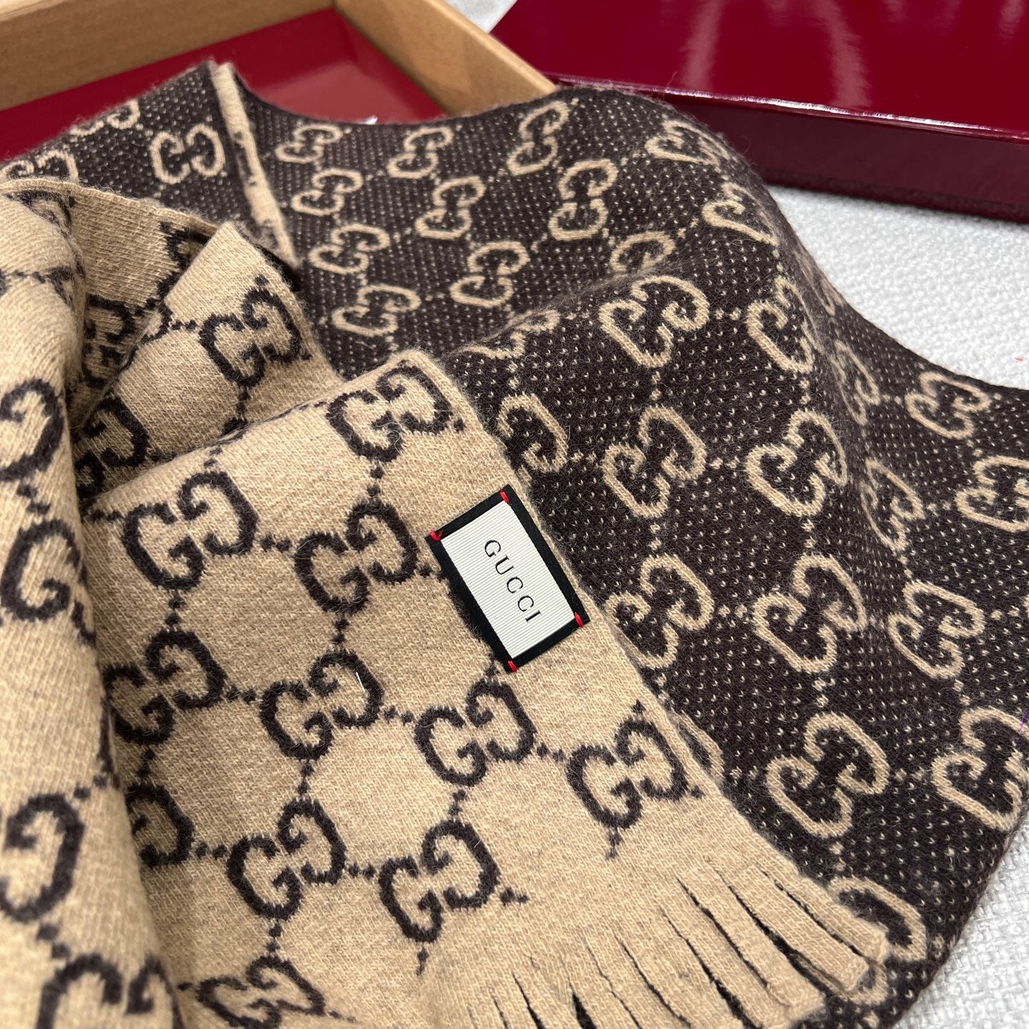 GG Cashmere Scarf