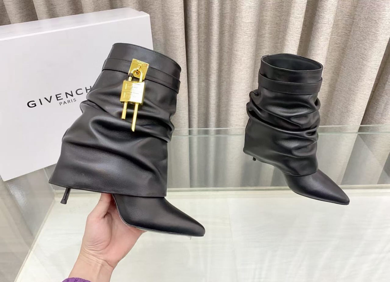 Lock Ankle Boots