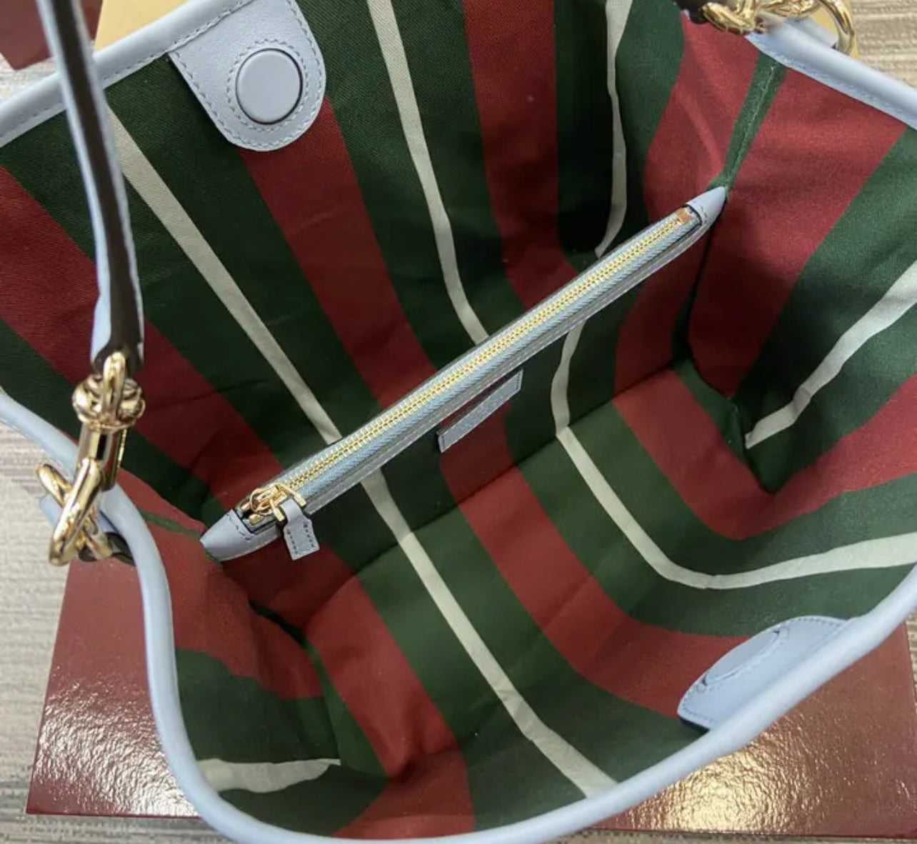 Emblem Bucket Bag
