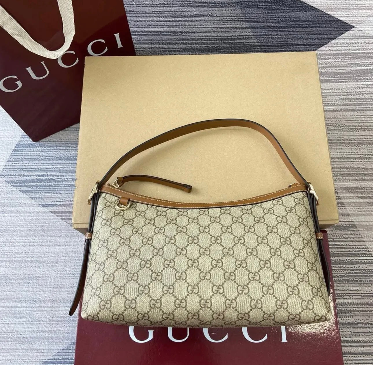 Emblem Shoulder Bag
