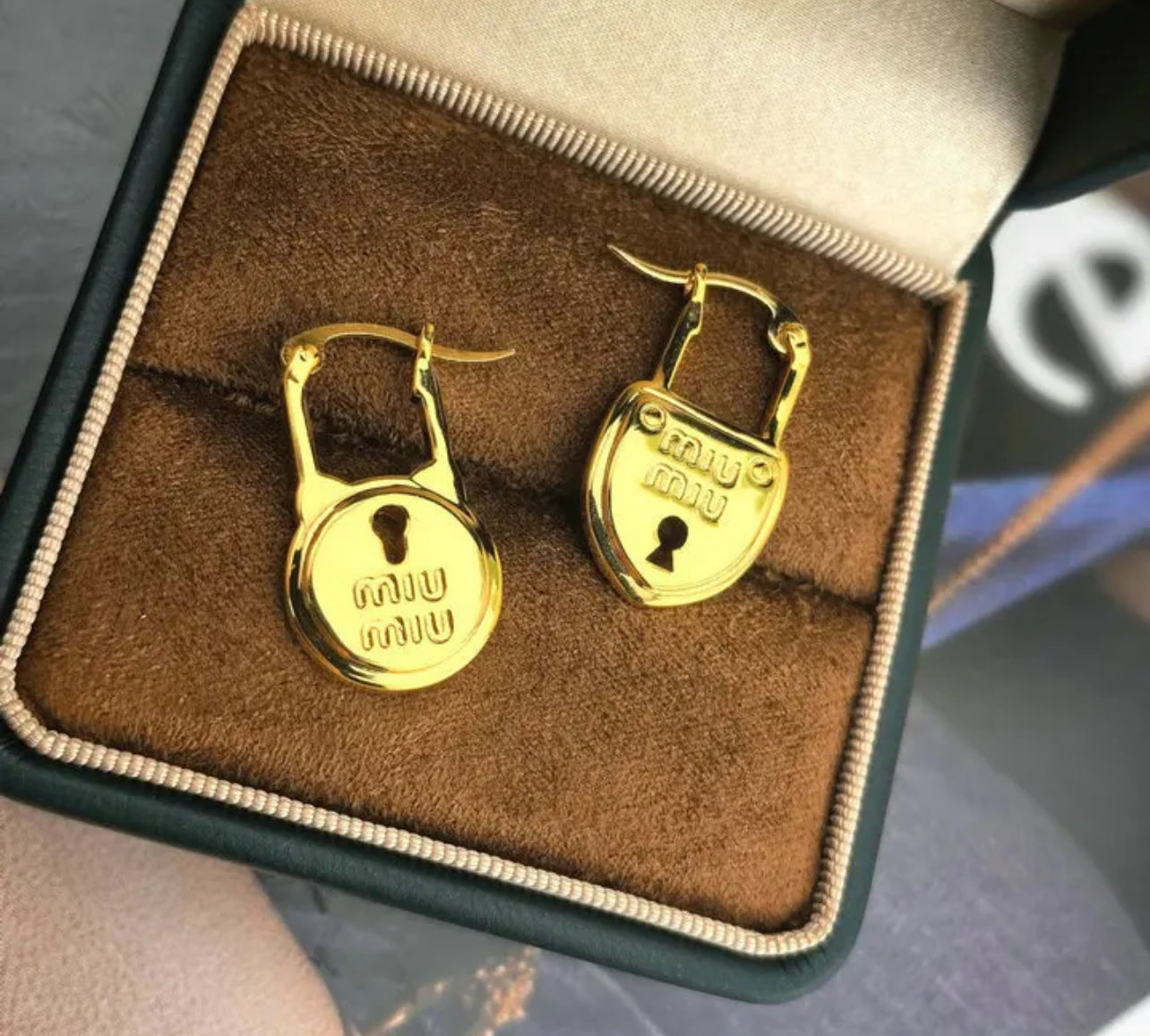Logo Earrings