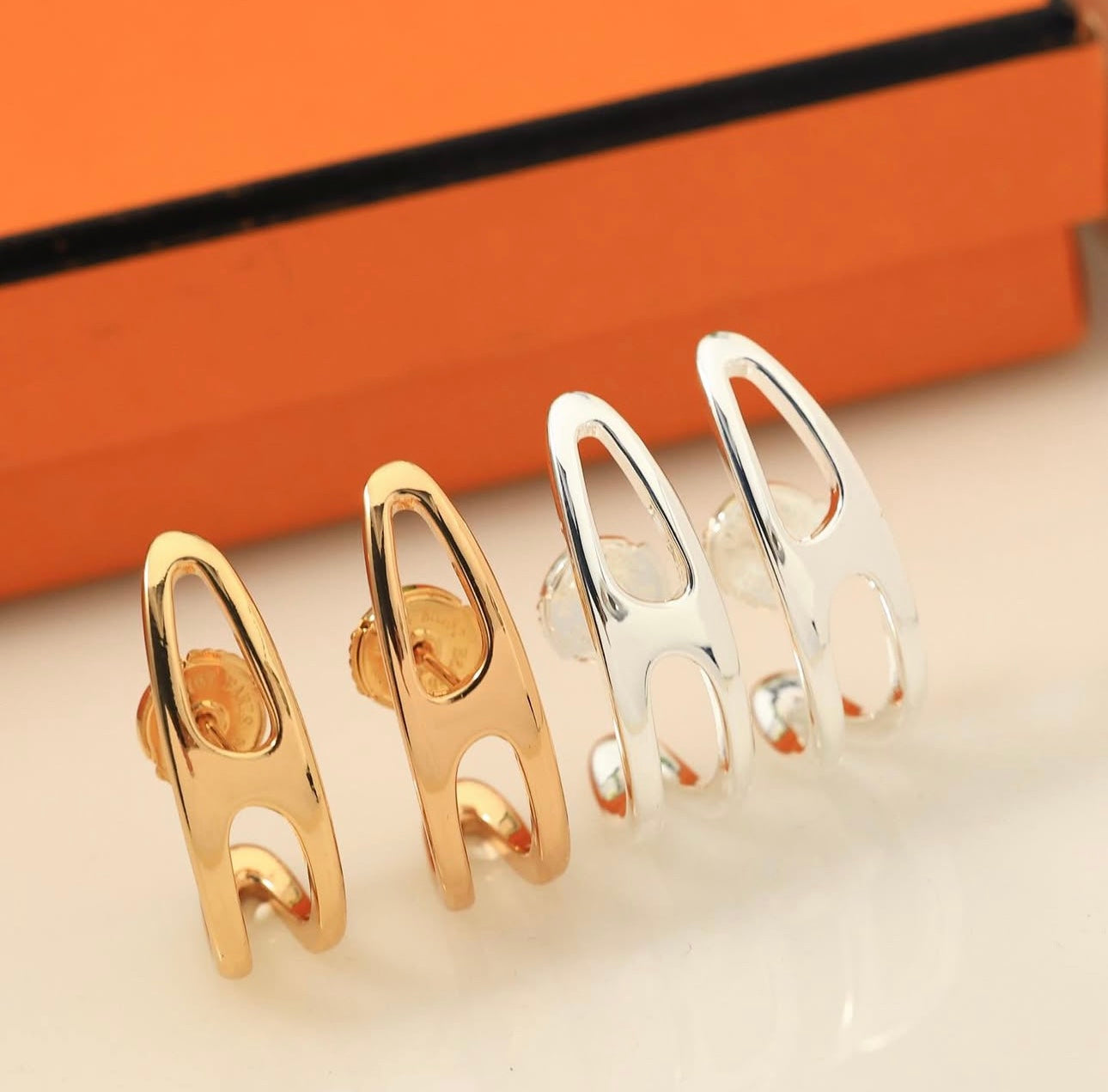 Logo Earrings