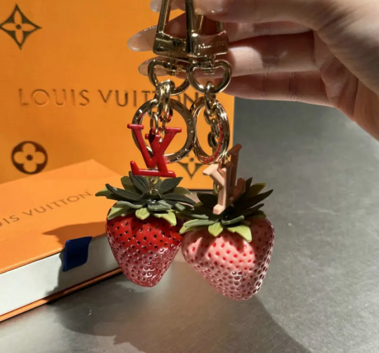 Strawberry Bag Charm/Keychain
