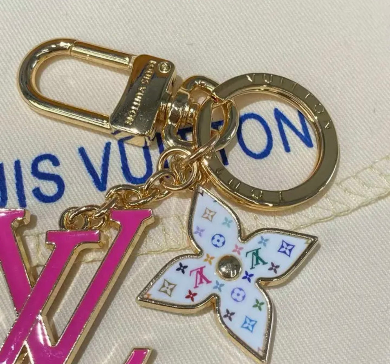 Logo Bag Charm/Keychain