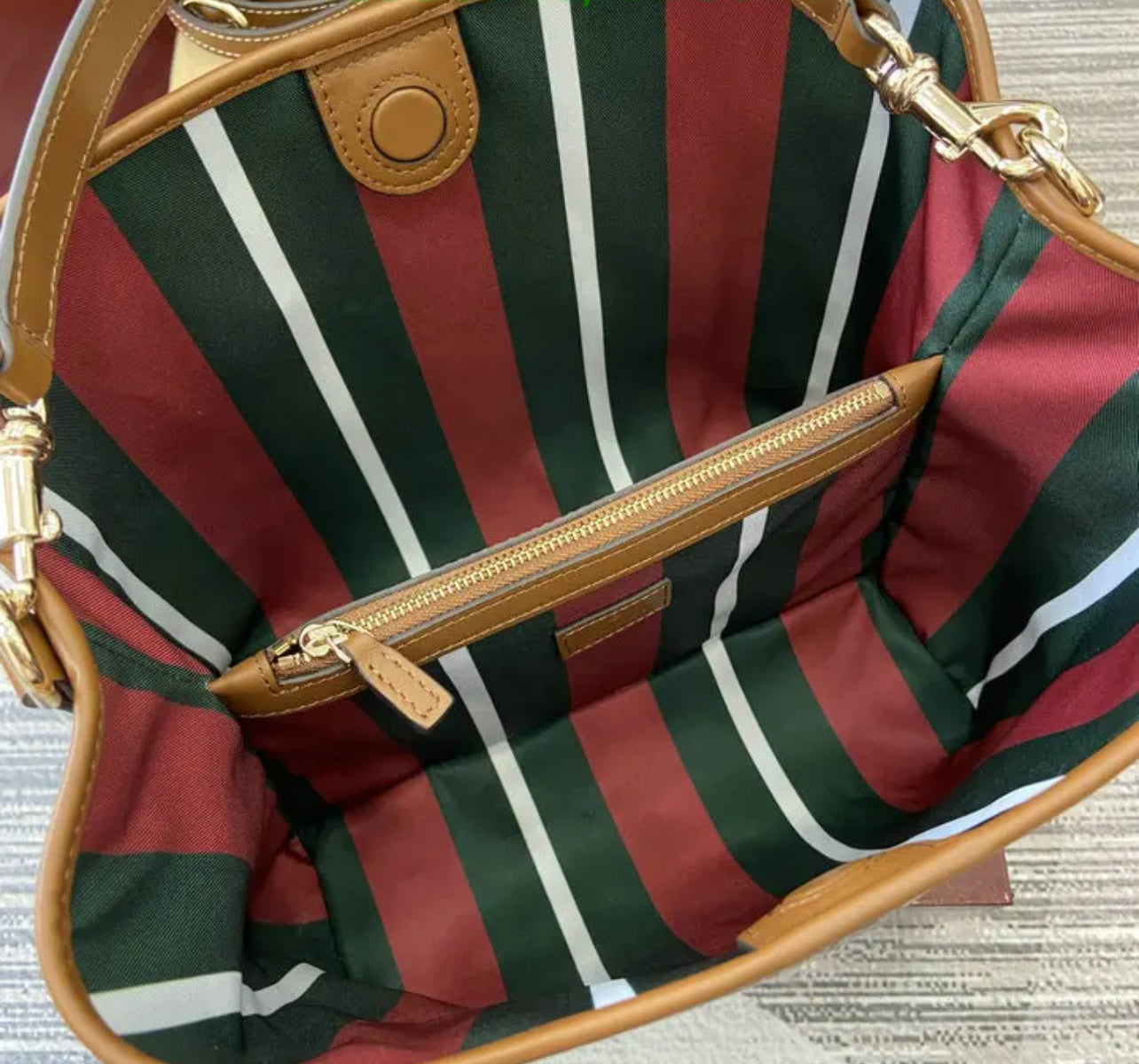 Emblem Bucket Bag