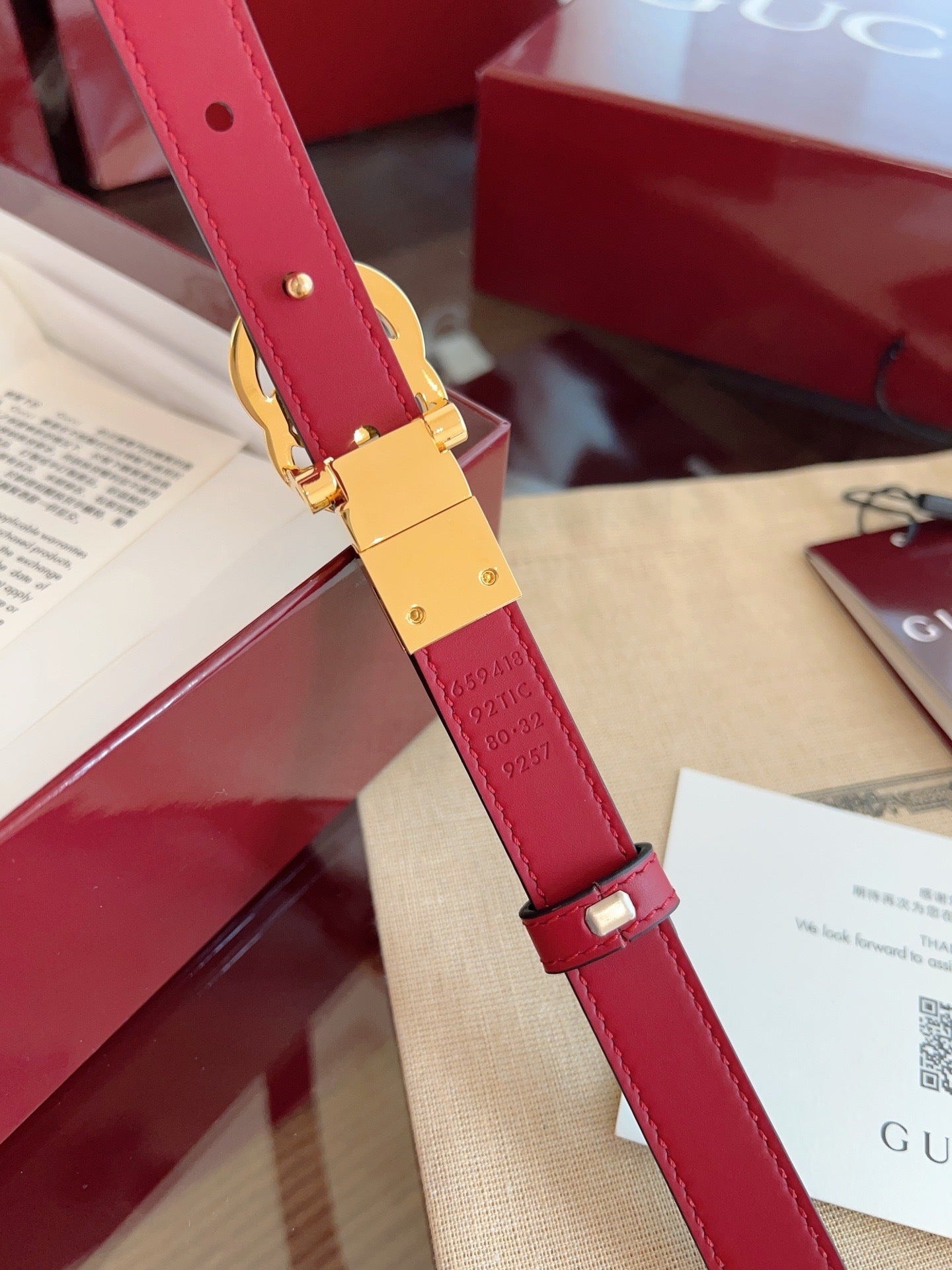 Leather Reversible Belt