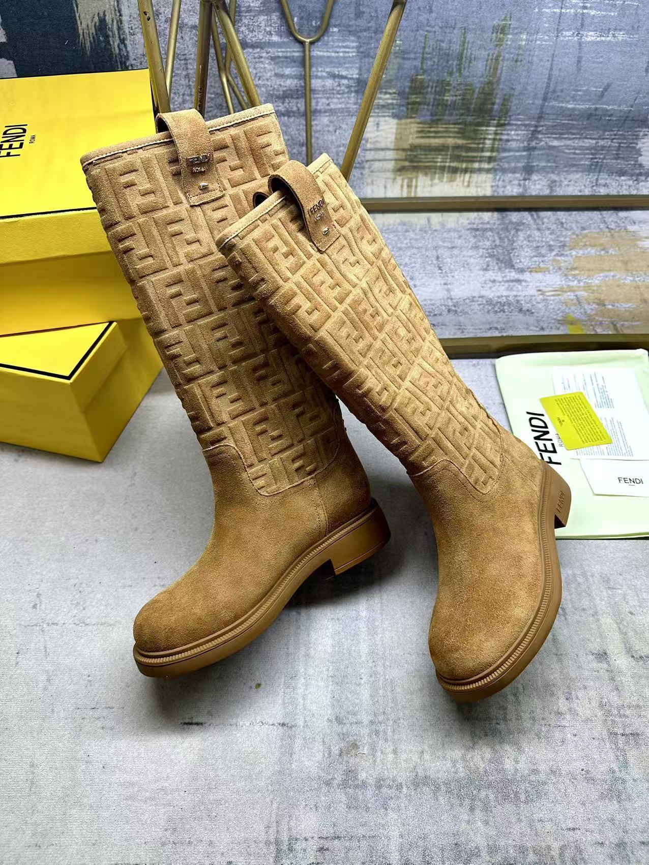 FF Suede Boots