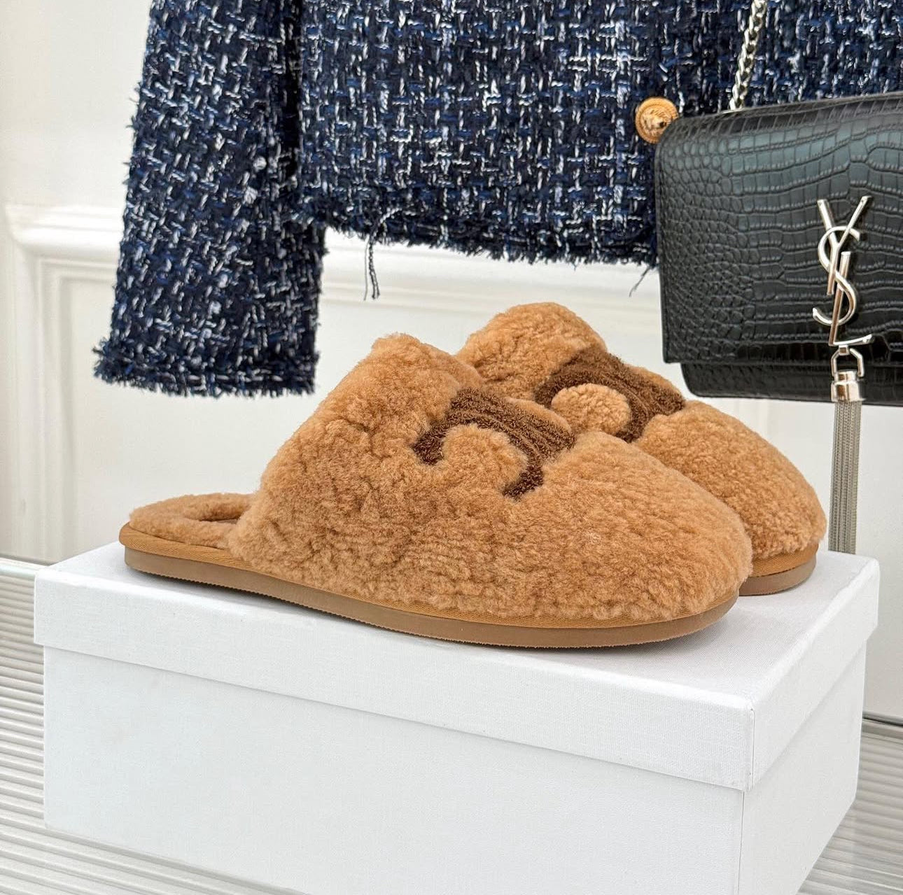 Fur Slippers