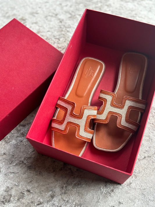 Brown sandals