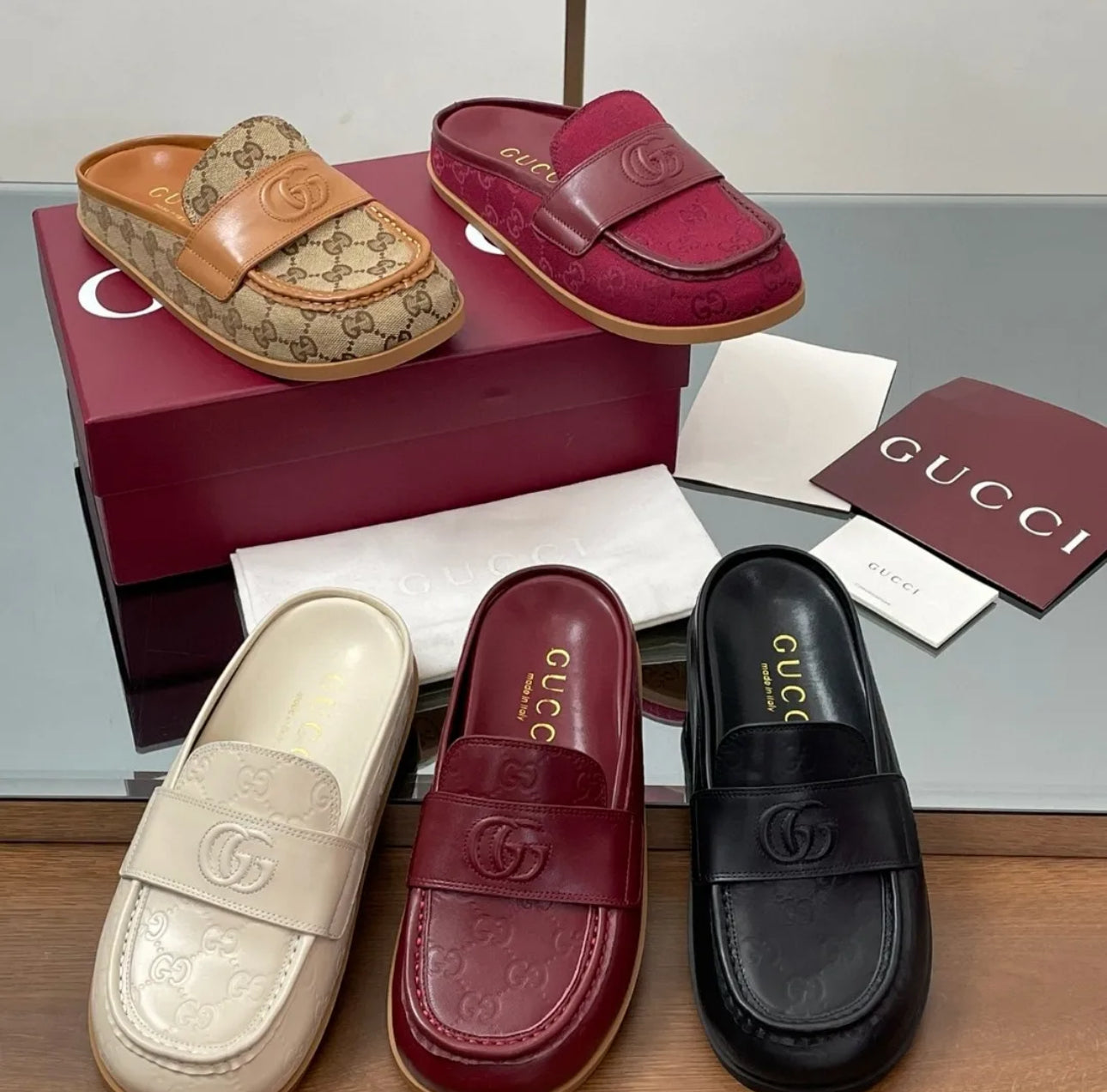 Leather Slippers