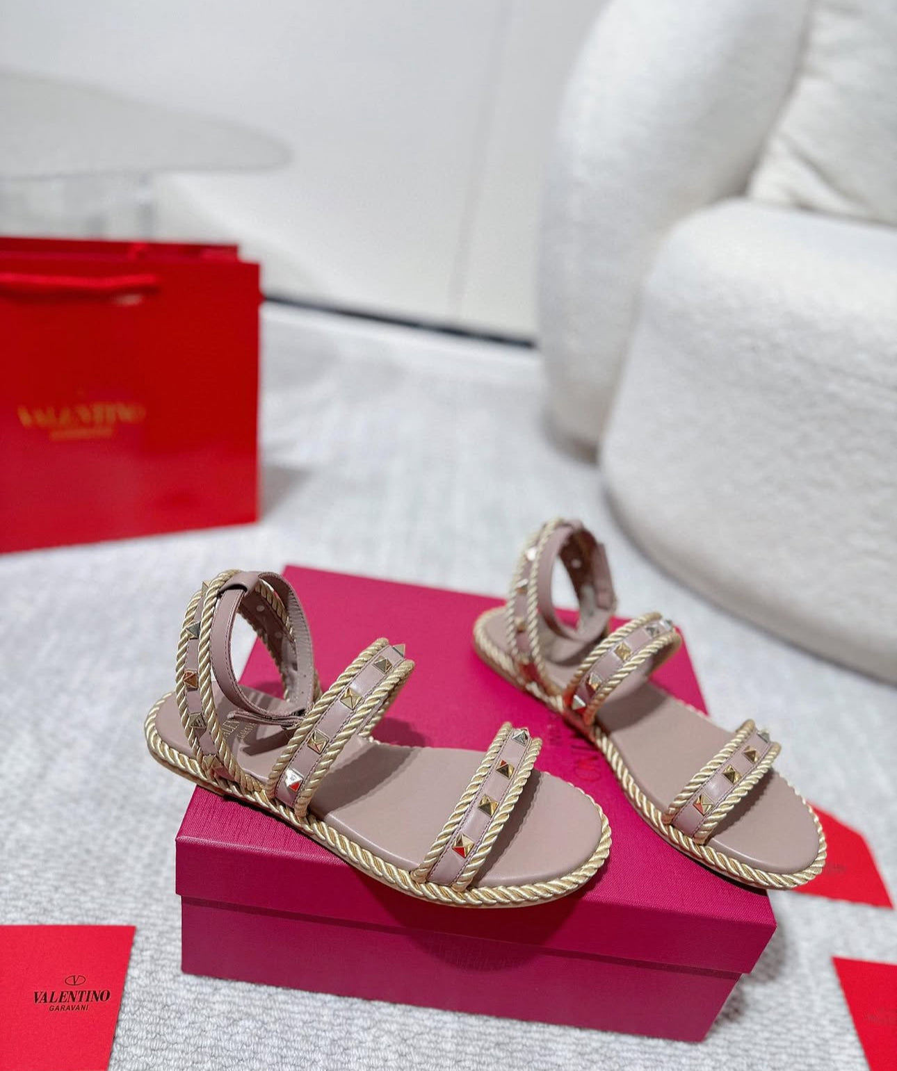Studded Sandals