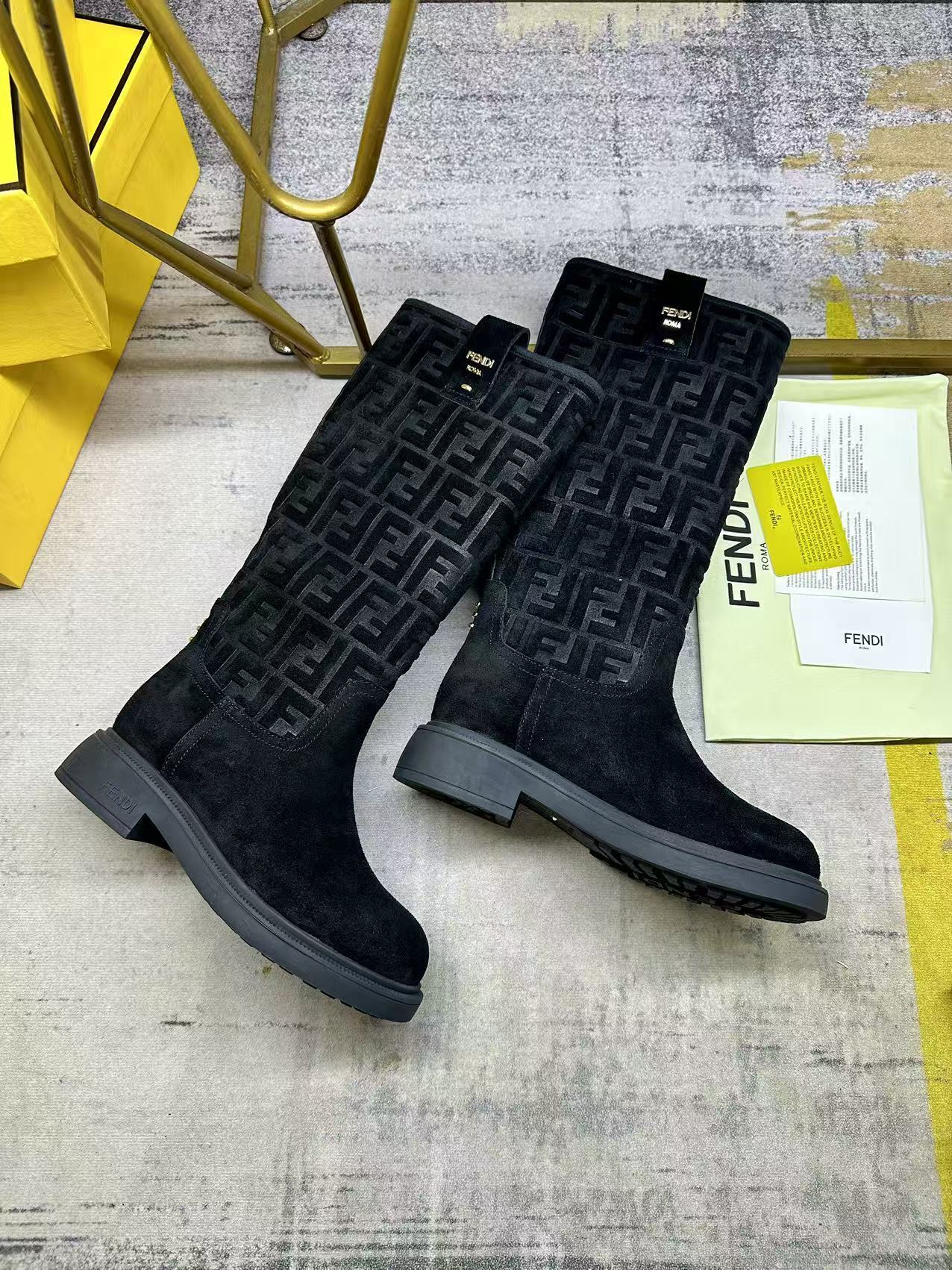 FF Suede Boots