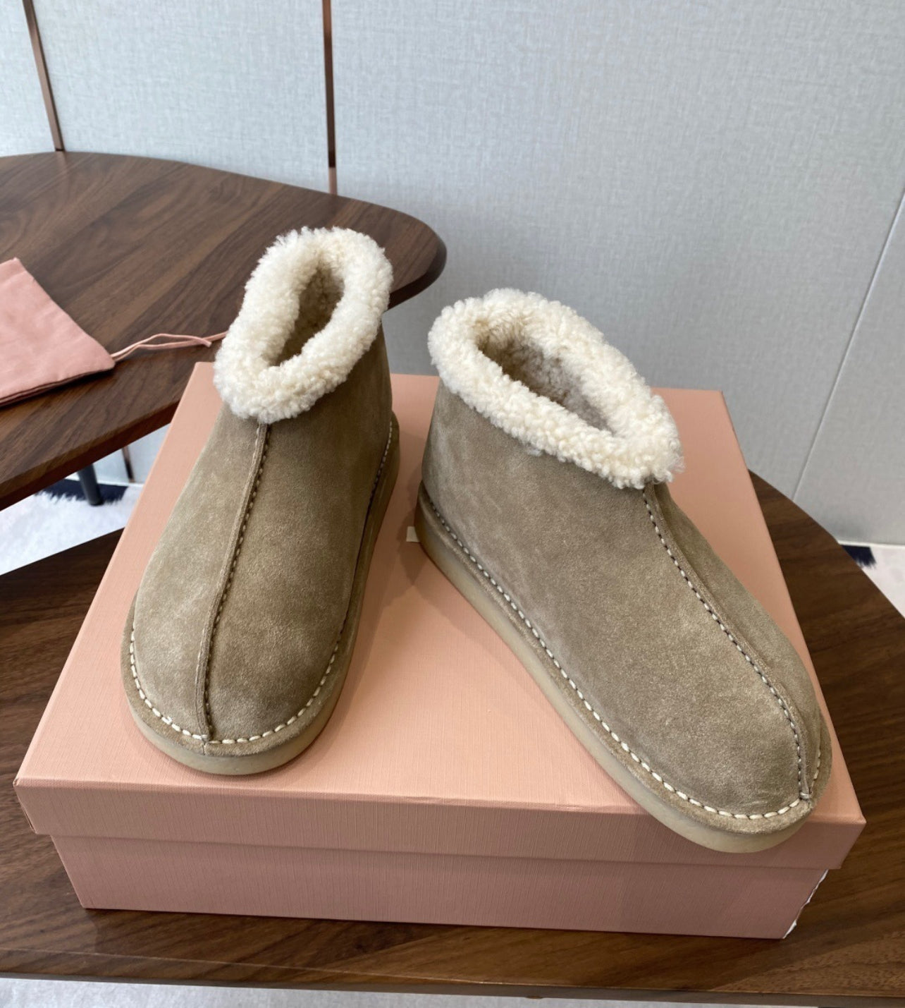 Shearling Boots