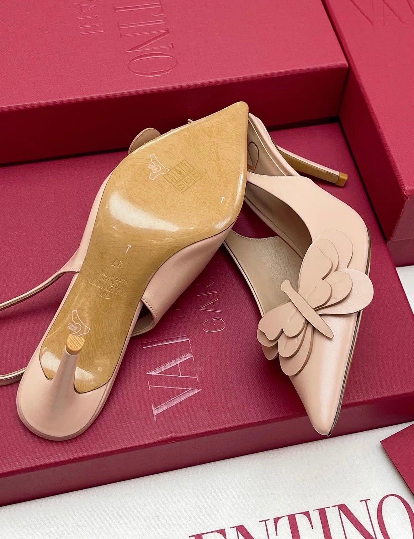 Butterfly Slingbacks