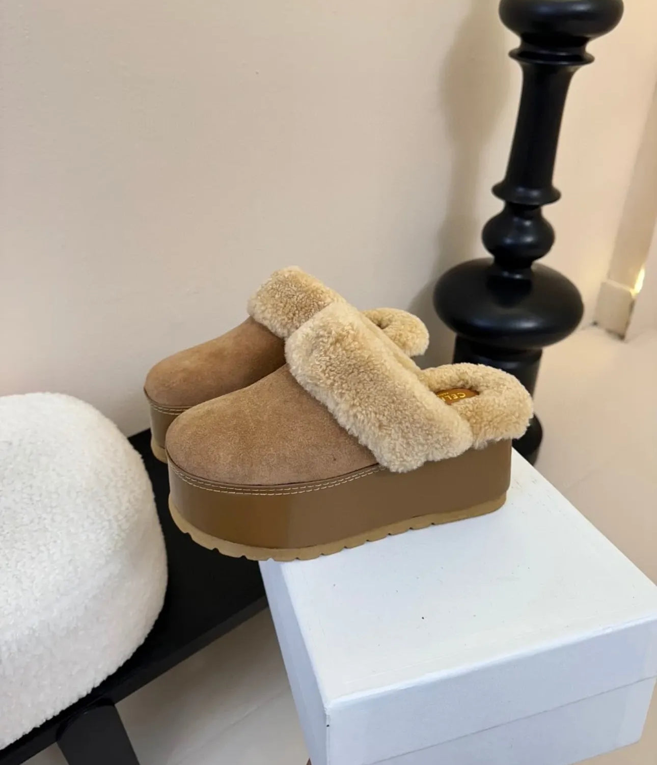 Fur Slippers
