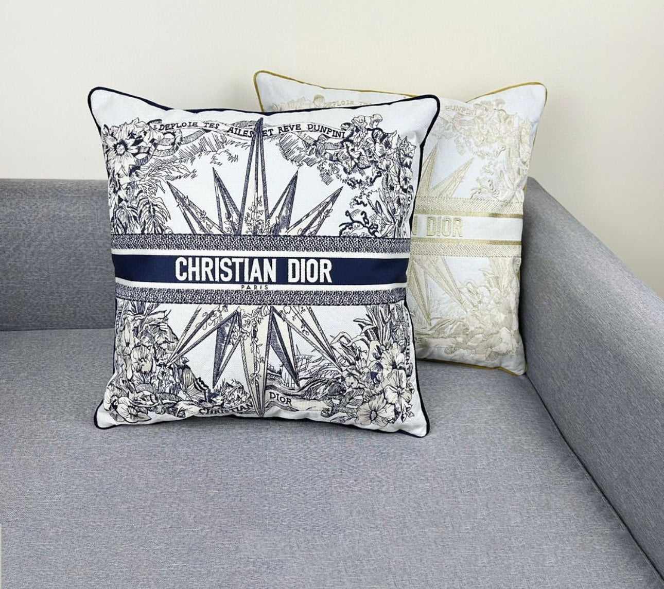 Embroidered Cushion