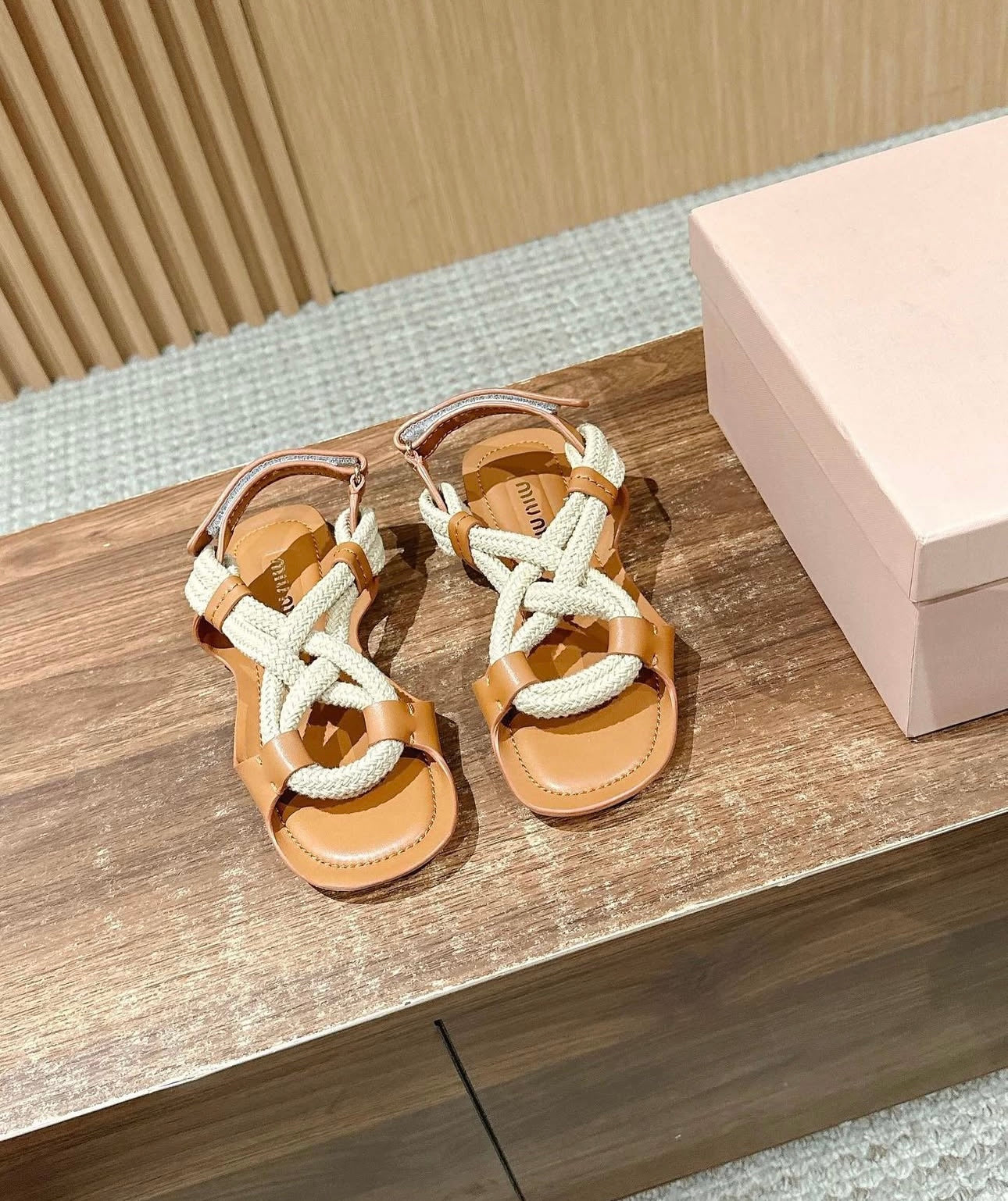 Cord Sandals