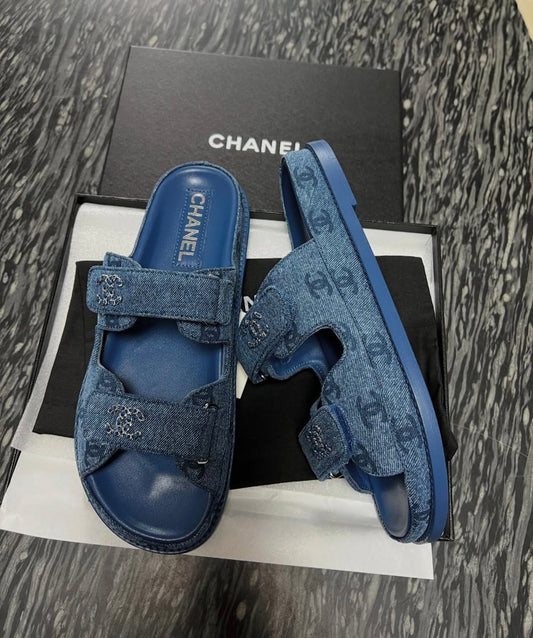 Denim Dad Sandals