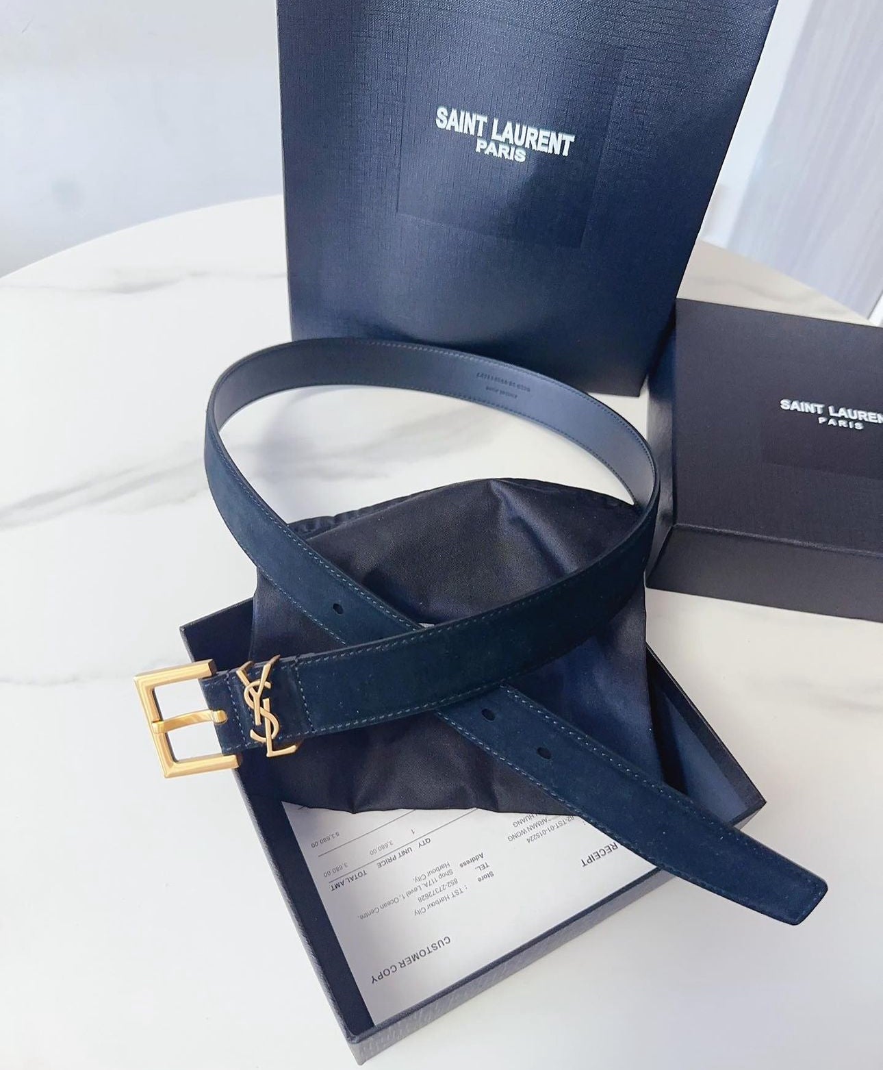 Suede Belt
