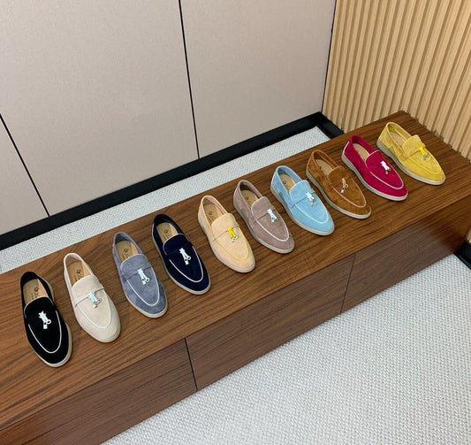 Suede Loafers