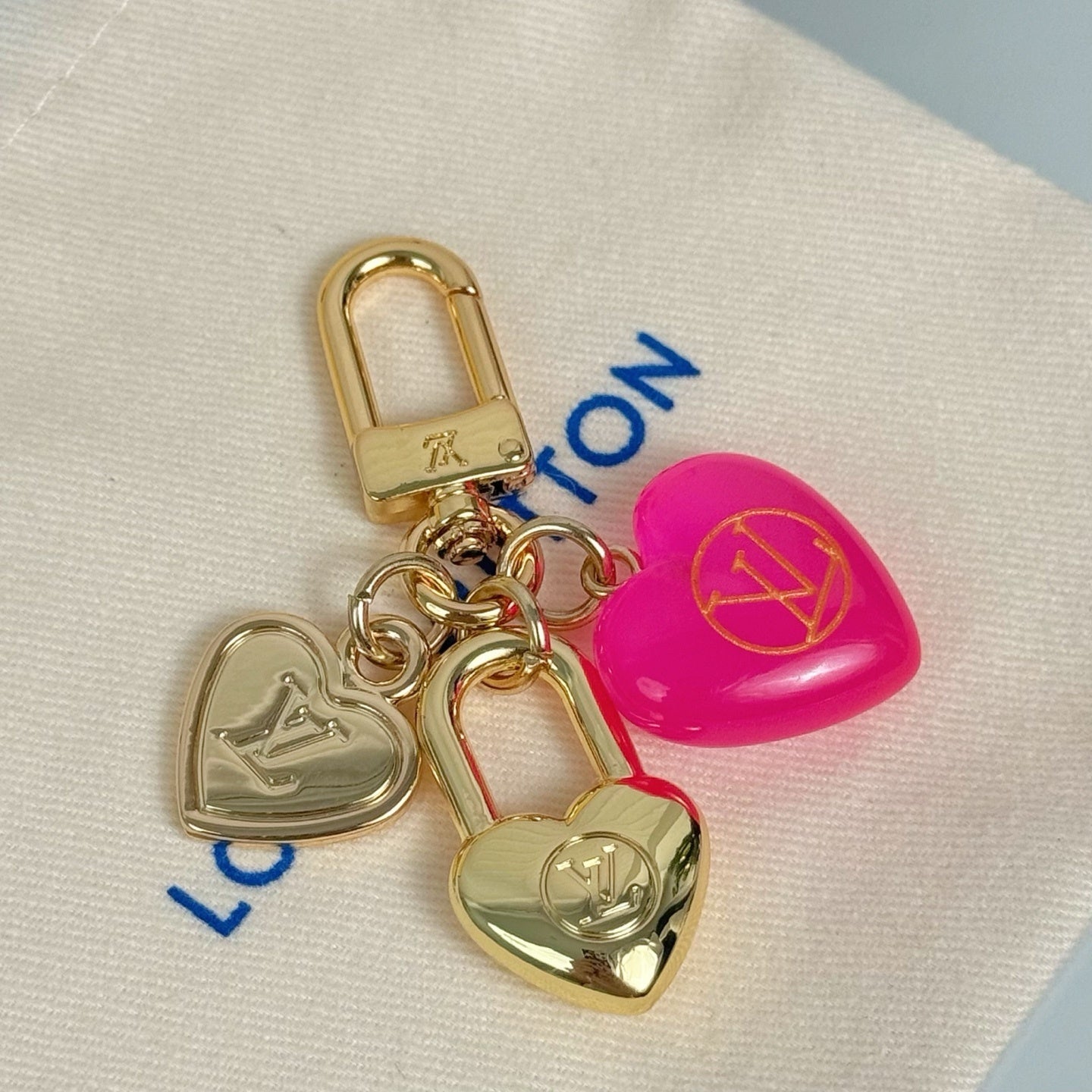 Heart Bag Charm/Keychain