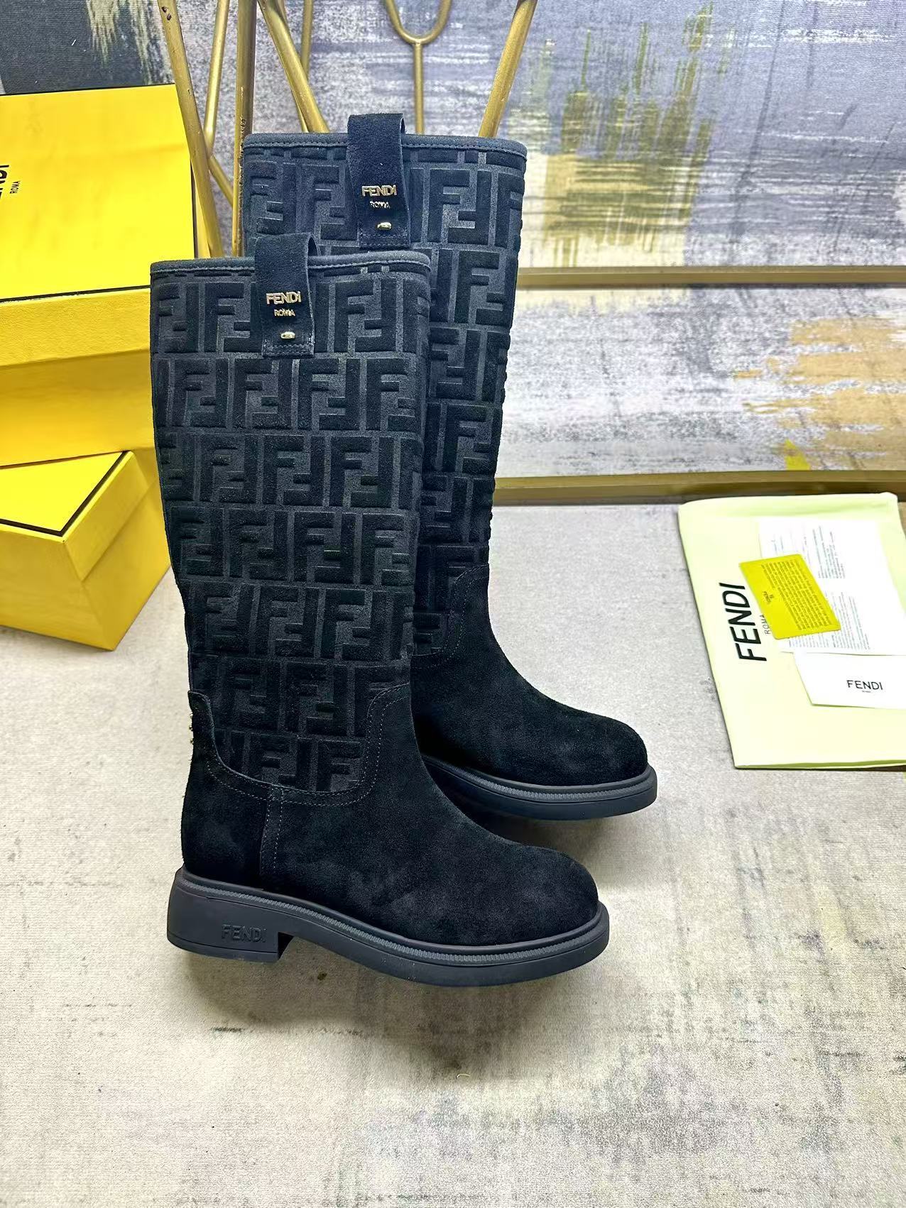 FF Suede Boots