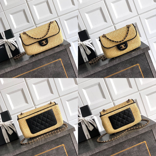 Raffia Classic Flap