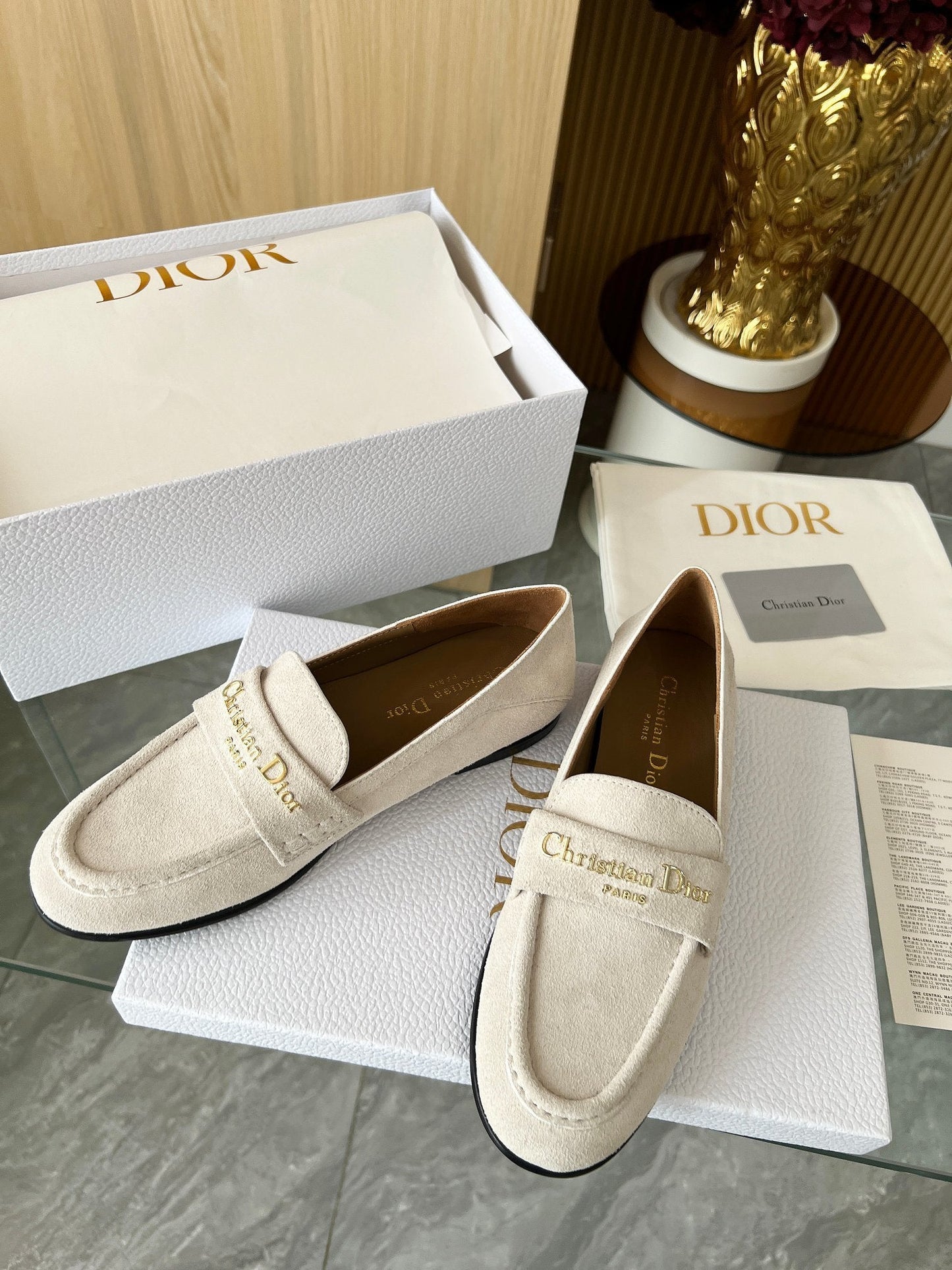 Suede Loafers