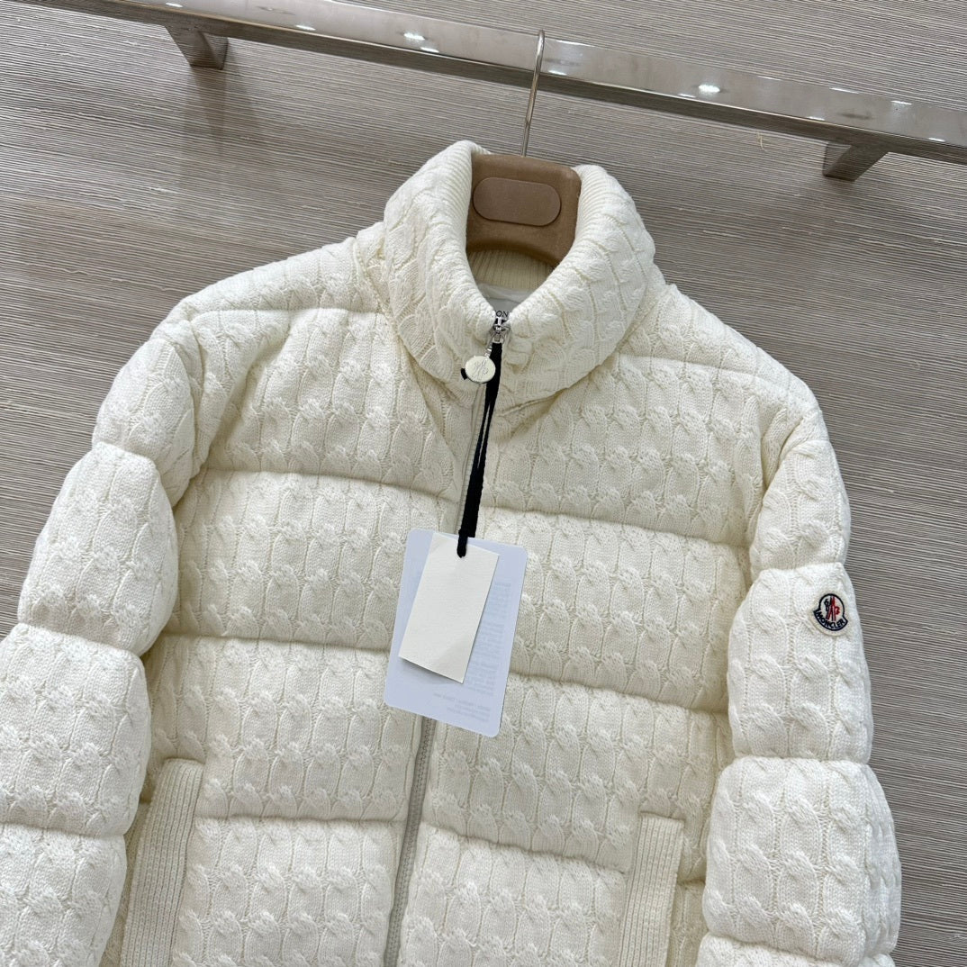 Cable Knit Puffer