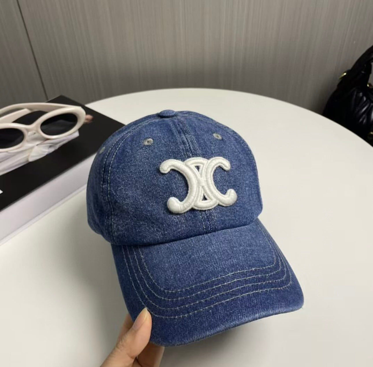 Denim Logo Cap