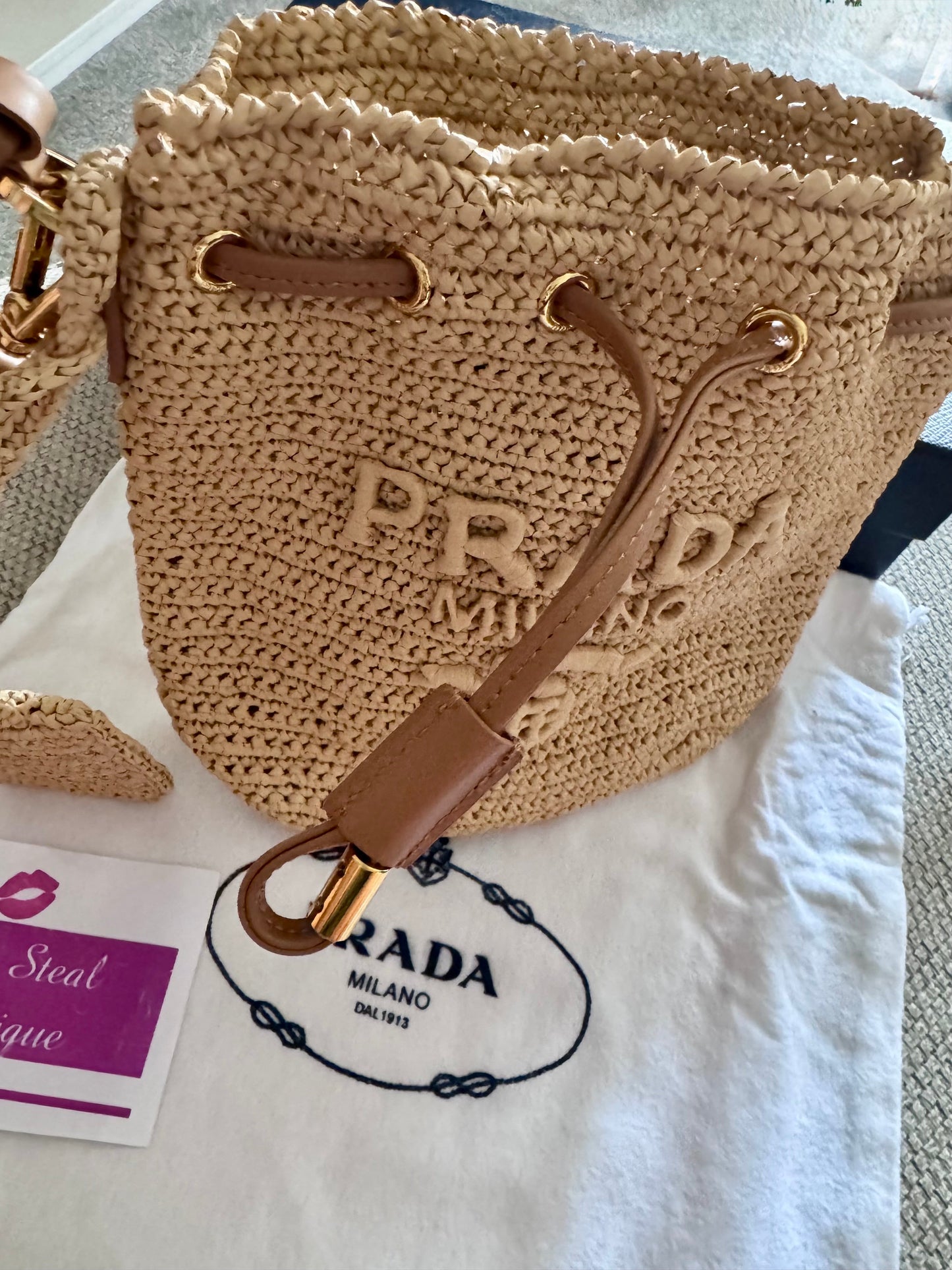 Raffia Mini Bag