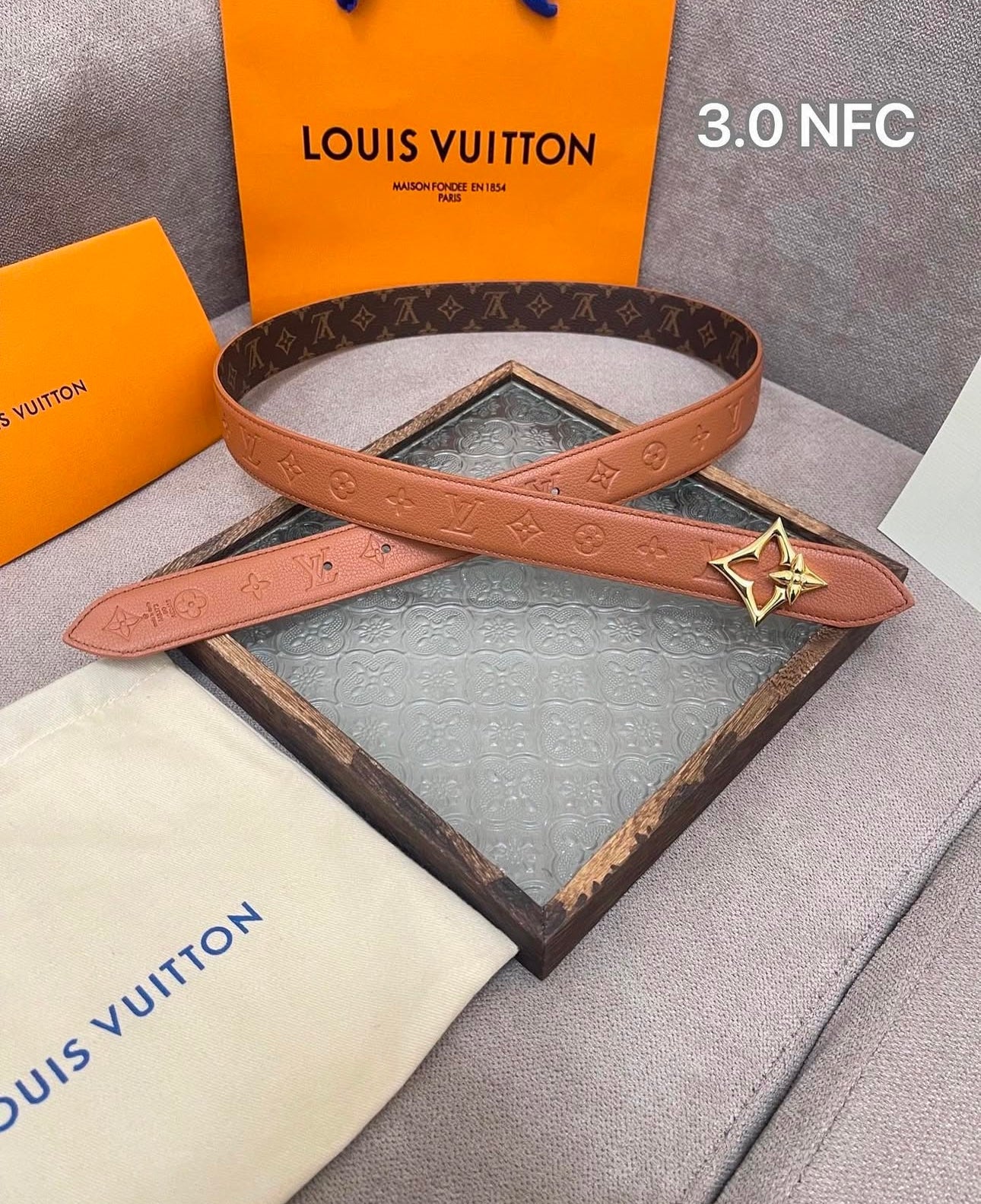 Monogram Belt