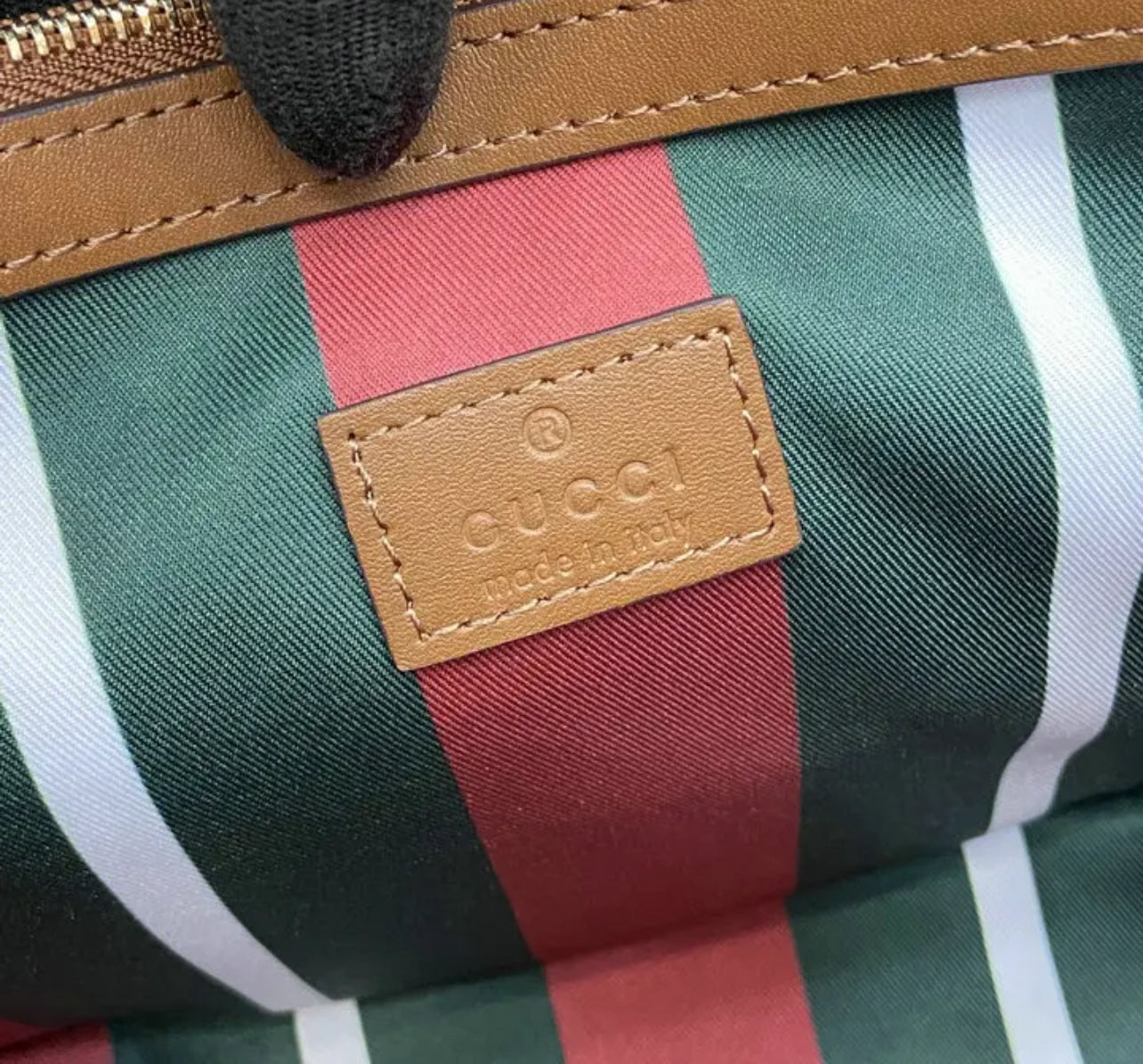 Emblem Bucket Bag