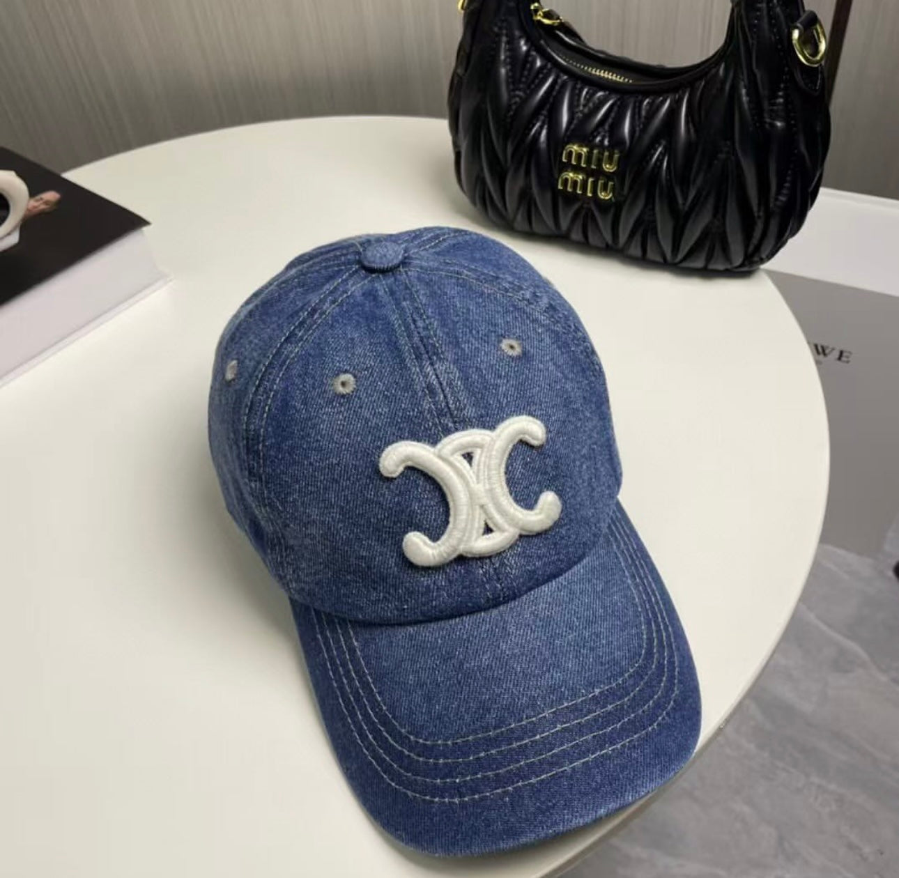 Denim Logo Cap