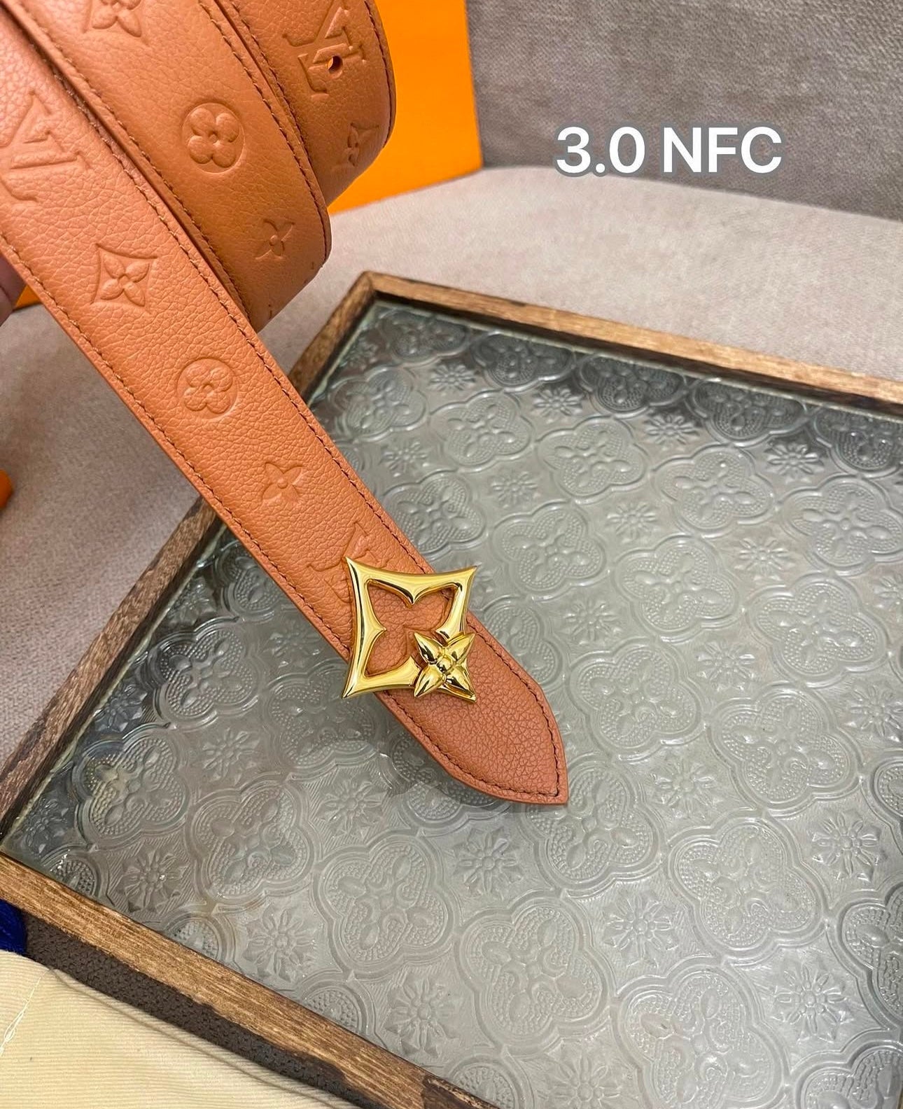 Monogram Belt