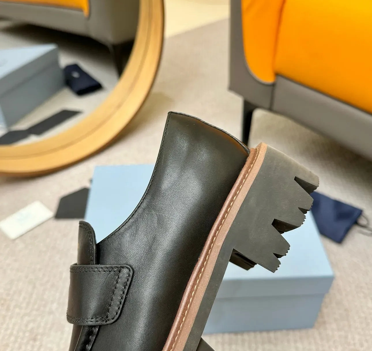 Leather Loafers