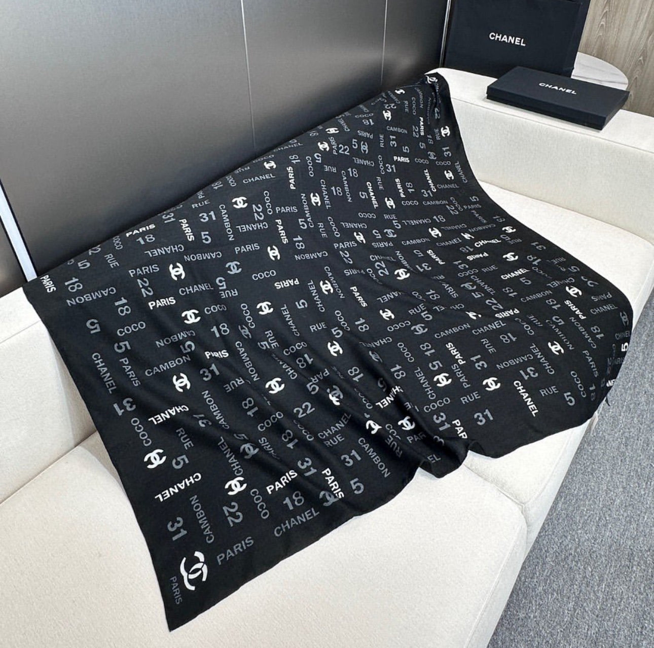 CC Silk Scarf
