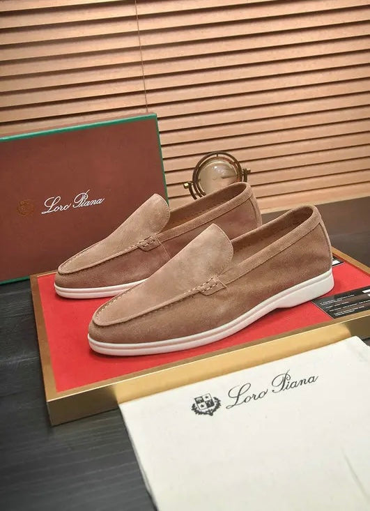 Suede Loafers