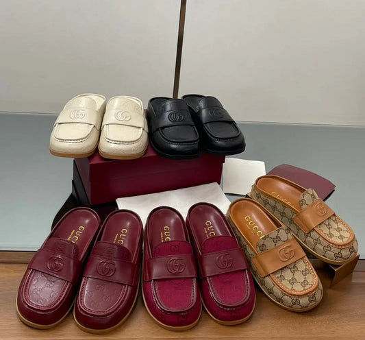 Leather Slippers